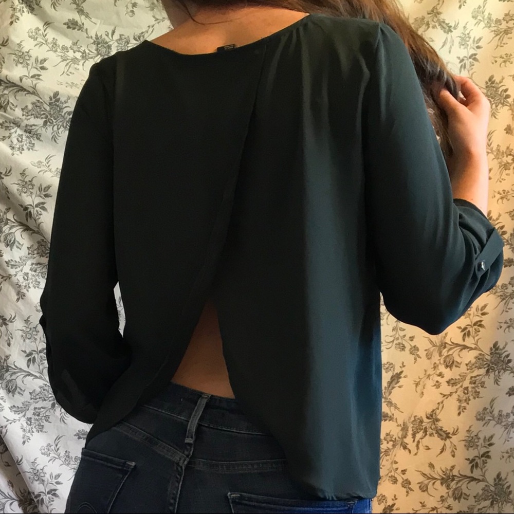 F21 Tulip-Back Top